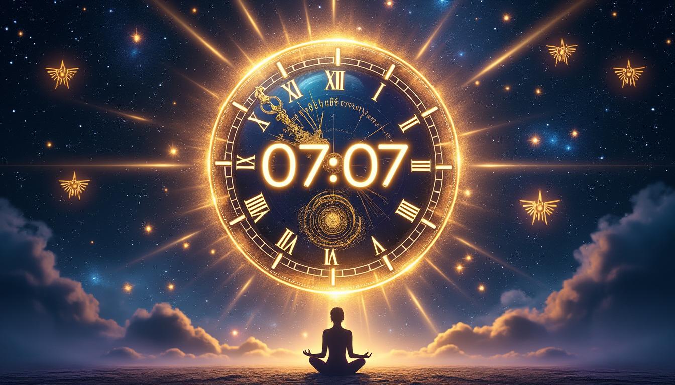 découvrez la signification de l'heure miroir 07h07 et pourquoi elle est considérée comme spéciale, entre superstition, messages mystiques et symbolisme.