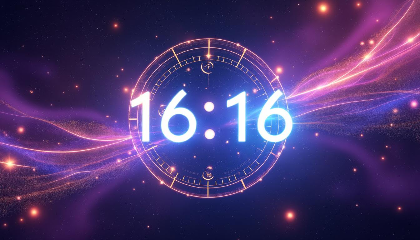 découvrez la signification et l'interprétation de l'heure miroir 16h16 et ce que ce message mystérieux peut révéler sur votre vie et votre avenir.
