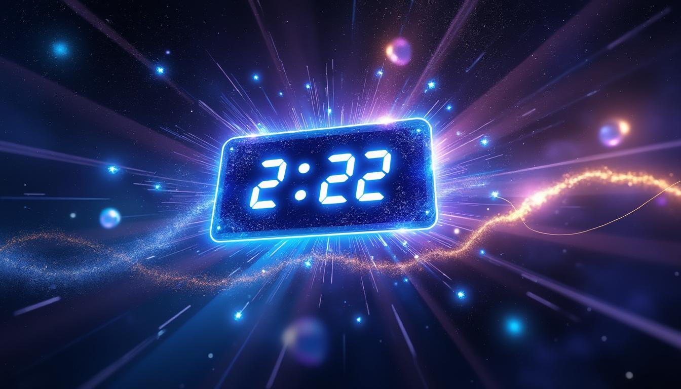 découvrez la signification de l'heure miroir 2h22 et ce qu'elle révèle sur votre vie, vos émotions et vos messages de l'univers.