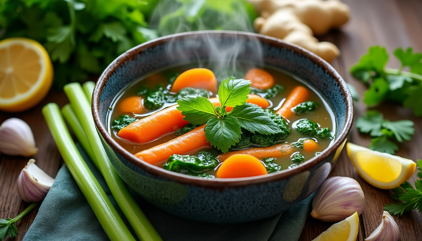 découvrez les bienfaits détoxifiants des soupes et explorez des recettes faciles à réaliser pour purifier votre corps naturellement.