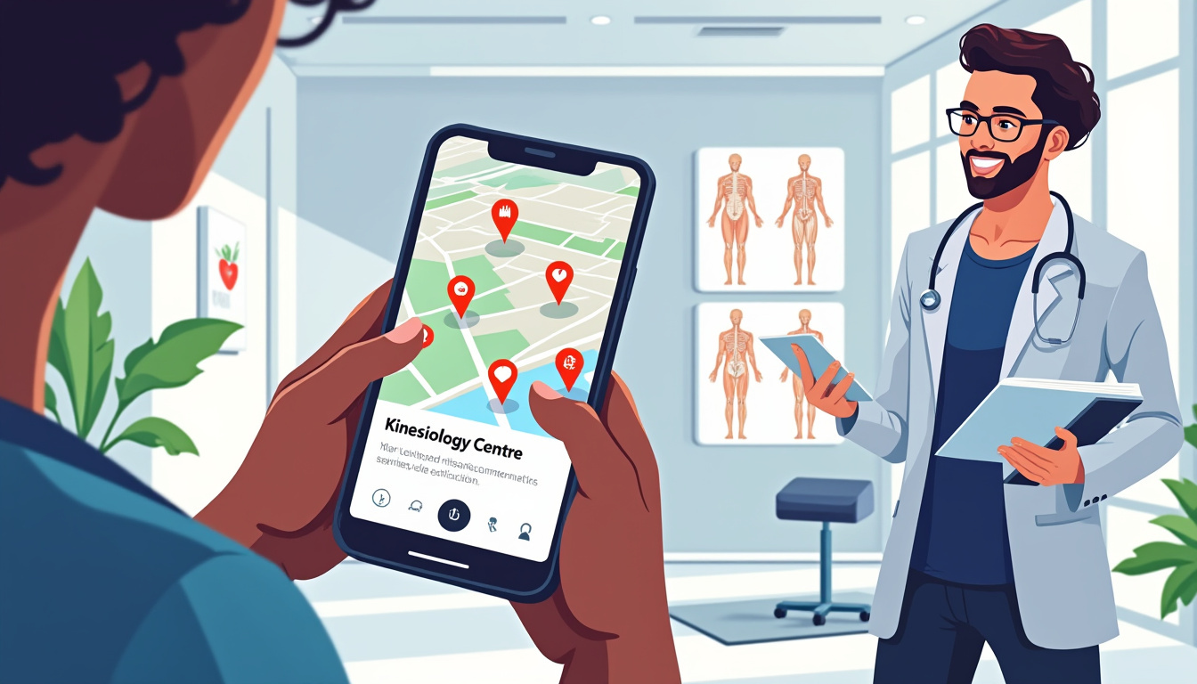 découvrez comment trouver un kinésiologue près de chez vous grâce à notre guide pratique et recevez des conseils utiles pour choisir le professionnel adapté à vos besoins.